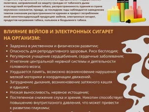 Неделя профилактики потребления никотинсодержащей продукции